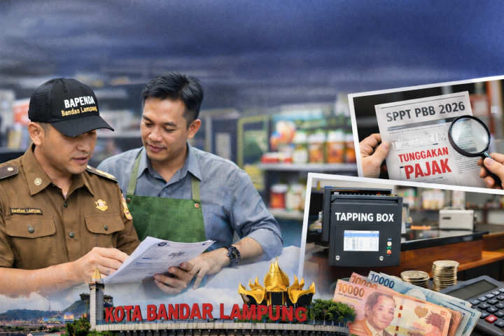 Bapenda Bandar Lampung Percepat Penarikan Pajak Daerah 2026, Jemput Bola Wajib Pajak
